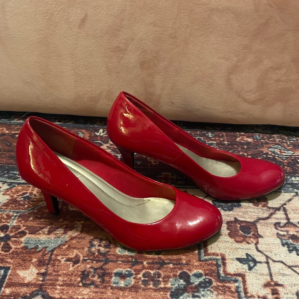Patent Red Heels